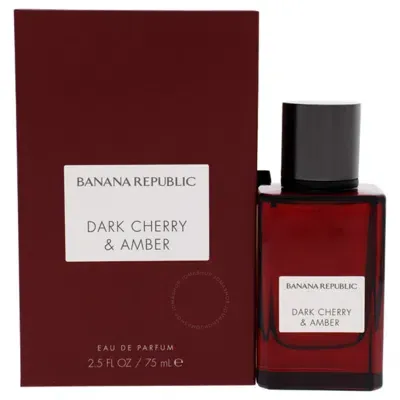 Banana Republic Dark Cherry And Amber By  For Unisex - 2.5 oz Edp Spray In Yellow/pink/orange/red