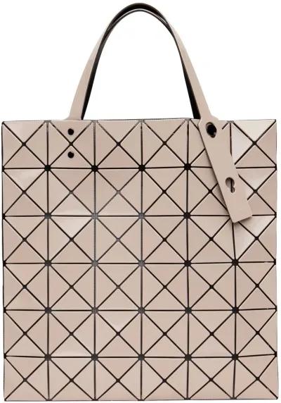 Bao Bao Issey Miyake Beige Lucent Matte Tote In 40 Beige