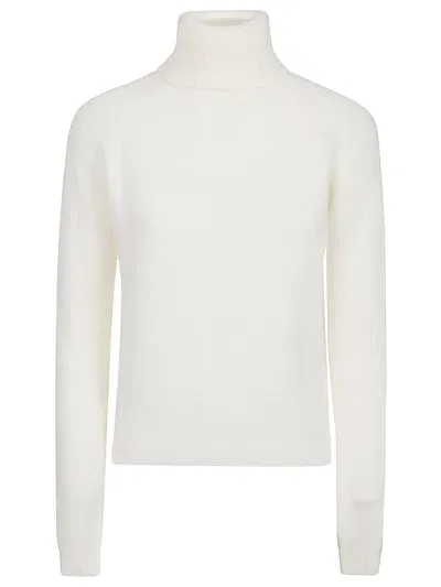 Base Milano Long-sleeved Sweater In White