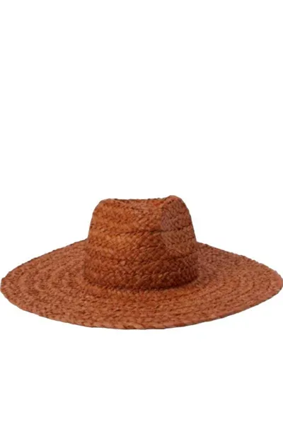 Billabong Sea Mist Straw Hat In Brick In Brown