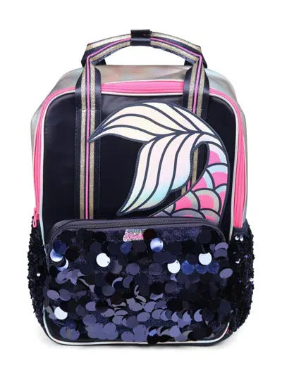 Billieblush Kids' Sequin-embellished Backpack In Blue