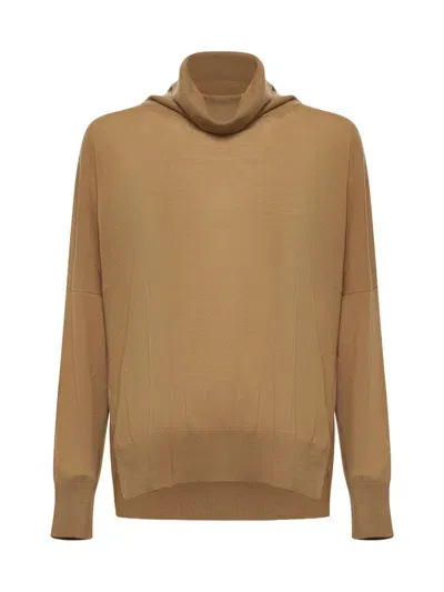 Blanca Vita Sweaters In Brown