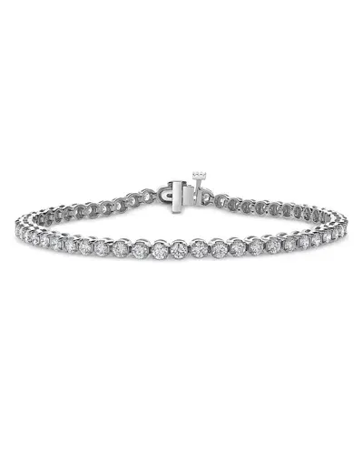 Bloomingdale's Diamond Tennis Bracelet In Platinum, 3.0 Ct. T. W. In White