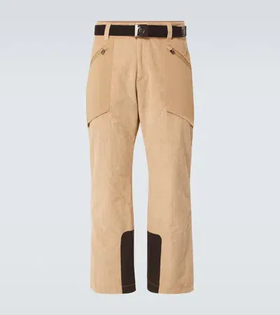 Bogner Coen Mid-rise Corduroy Ski Pants In Beige