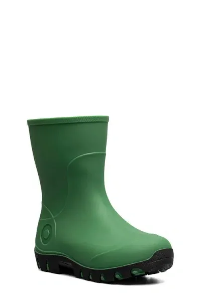 Bogs Kids' Essential Mid Waterproof Rain Boot In Grass