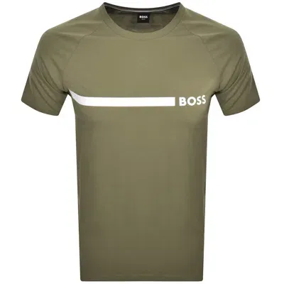 Boss Business Boss Bodywear Slim Fit T Shirt Khaki