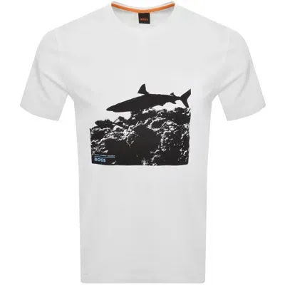 Boss Casual Boss Sea Horse T Shirt White