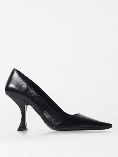 By Far Ssense Exclusive Black Viva Heels In Schwarz