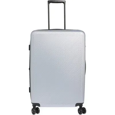 Calpak Malden 24-inch Hardside Expandable Spinner Suitcase In Metallic