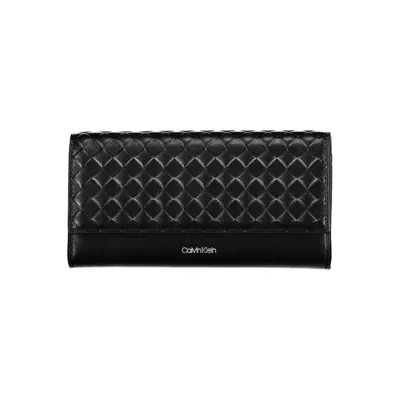 Calvin Klein Polyester Women's Wallet In Black