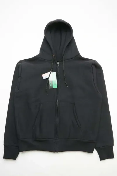 Camber Usa Heavyweight Hooded Zip Sweatshirt Black