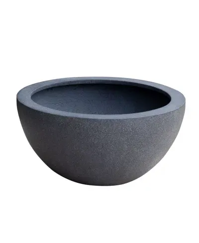 Campania International Piccadilly Lite Planter In Charcoal