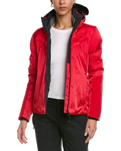 Capranea Bellavista Wool-blend Jacket In Red