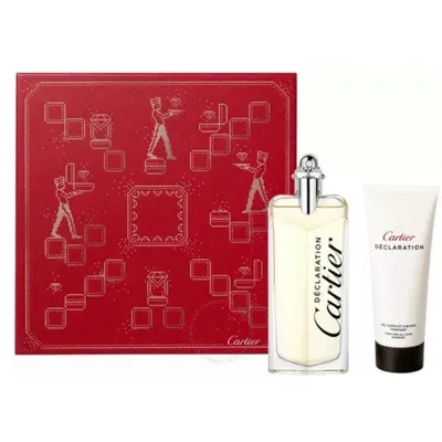 Cartier Men's Declaration Gift Set Fragrances 3432240507372 In White