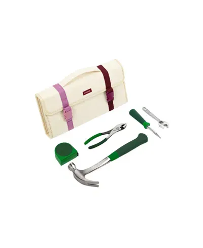 Character 5-tool Set With Tool Tote In Dark Red