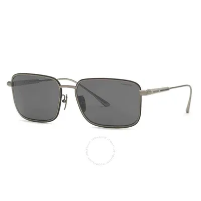 Chopard Grey Rectangular Unisex Sunglasses Schf84m K56p 59