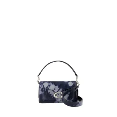 Coach Tabby 20 Shoulder Bag - Leather - Midnight Navy In Blue