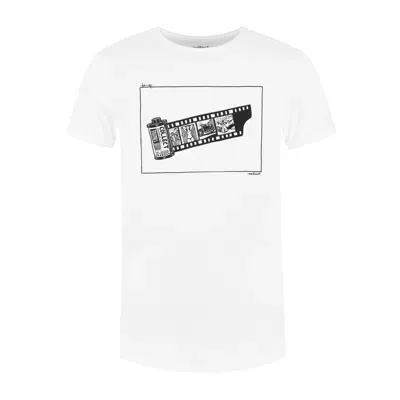 Collect The Label Men's White Collect Memories Not Things Tee