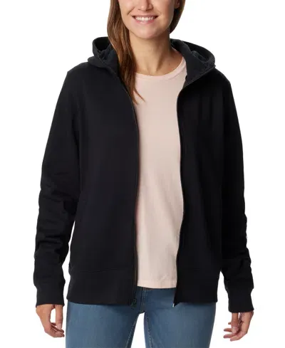 Columbia Women's Trek Ii Graphic Full-zip Hoodie In Black