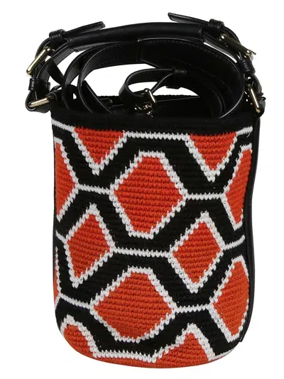 Colville Hexagon Cylinder Crossbody Bag In Multicolor