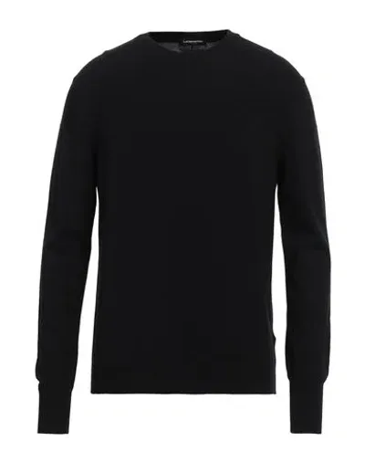 Costume National Man Sweater Black Size S Modal, Acrylic, Polyamide