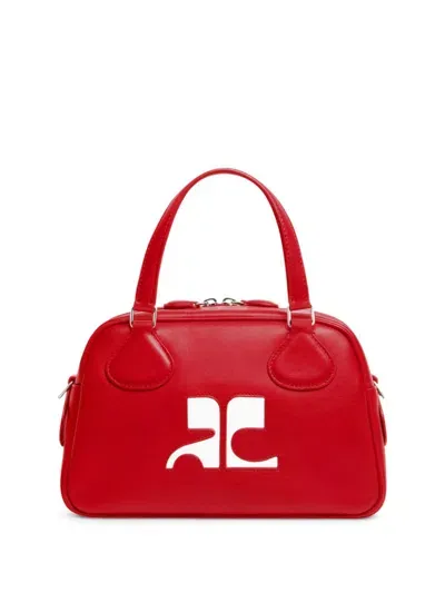 Courrèges Reedition Tote Bag In Red