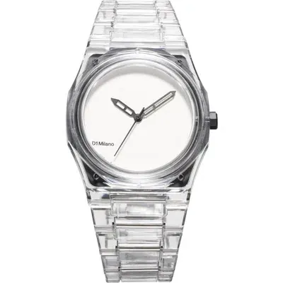 D1 Milano Nylon Bracelet Watch, 39mm In White