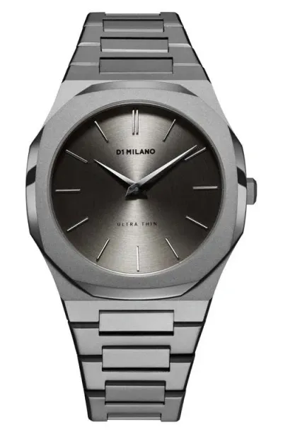 D1 Milano Ultrathin Bracelet Watch, 40mm In Grey