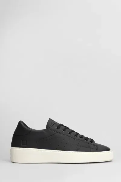 Date Levante Low-top Sneakers In Black