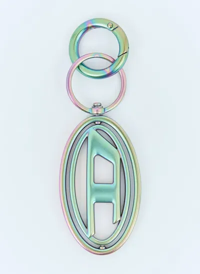 Diesel 1dr Keyring In Green