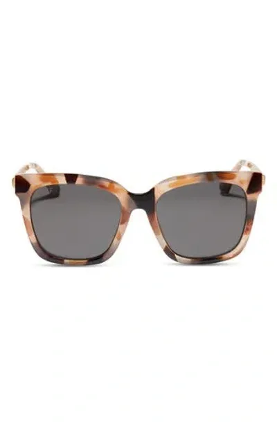 Diff 54mm Square Sunglasses In Multi