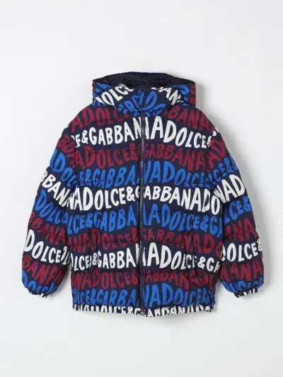 Dolce & Gabbana Jacket  Kids Color Blue In Blau