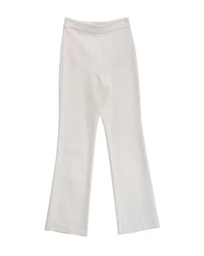 Dolores Promesas Women's White Trumpet Trousers