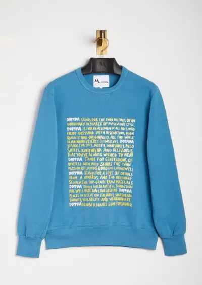 Doppiaa Aacaste  Statement Crew Neck Sweatshirt