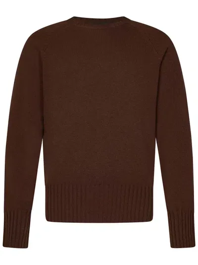 Doppiaa Aarena Sweater In Brown