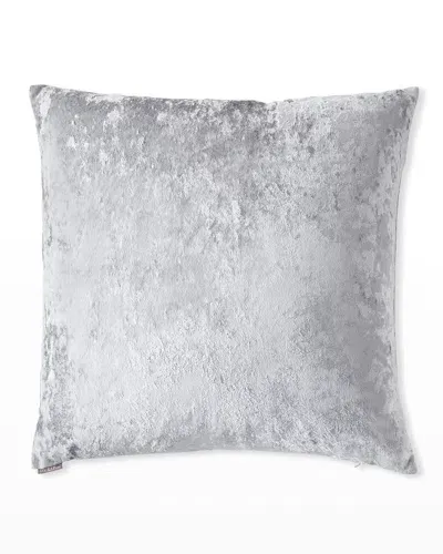 D.v. Kap Home Ballet Velvet Pillow - 24" In Gray