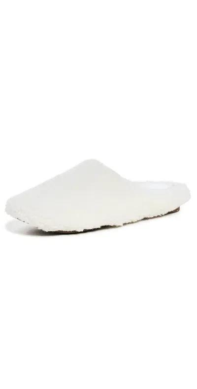 Eberjey Sherpa Slippers Ivory