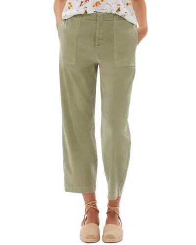 Ecru Elliot Clean Utility Pant In Green