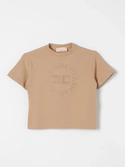 Elisabetta Franchi La Mia Bambina T-shirt  Kids Color Camel