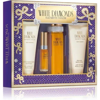 Elizabeth Taylor Ladies White Diamonds Gift Set Fragrances 719346297011