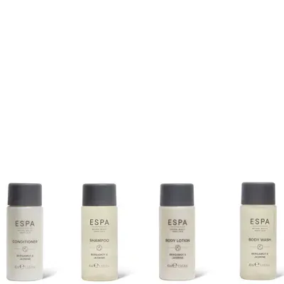 Espa Bergamot & Jasmine Bundle - 40ml Collection In White