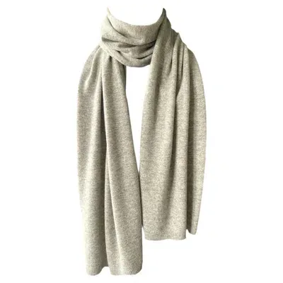 Essien & Emre Cashmere Scarf Grey Marl Men