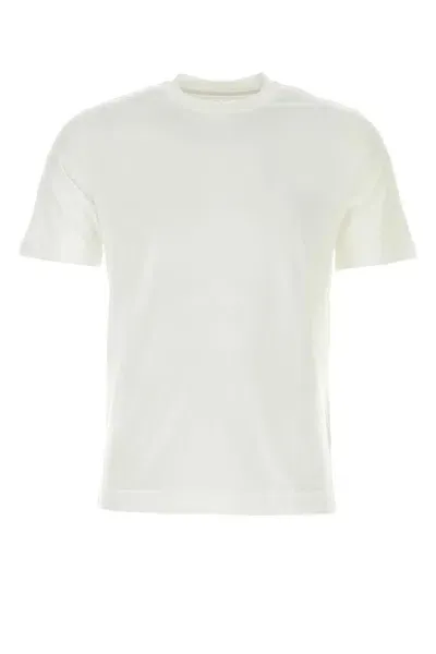 Fedeli White Cotton T-shirt