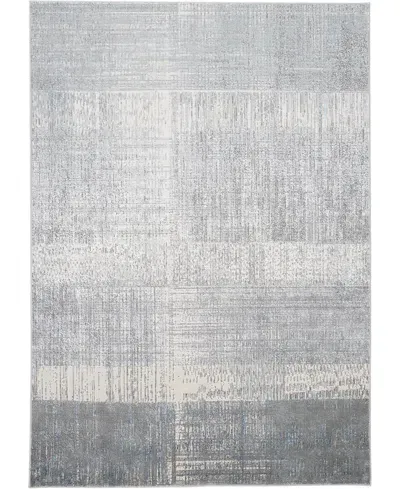 Feizy Azure 3413f 6'7"x9'6" Area Rug In White,gray