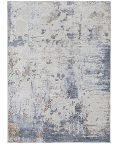 Feizy Laina 39ghf 3'x5' Area Rug In Ivory,gray