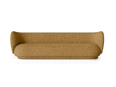 Ferm Living Rico Sofa 4 In Brown