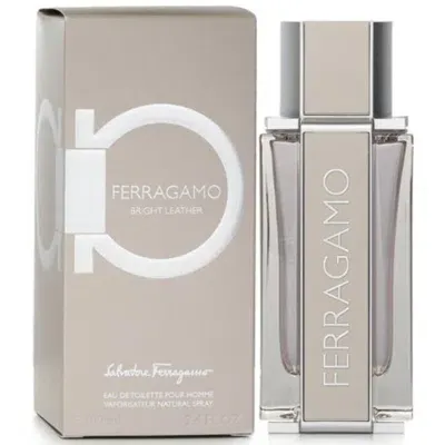 Ferragamo Bright Leather Eau De Toilette Salvatore  Men's Cologne 3.4 oz In Multi