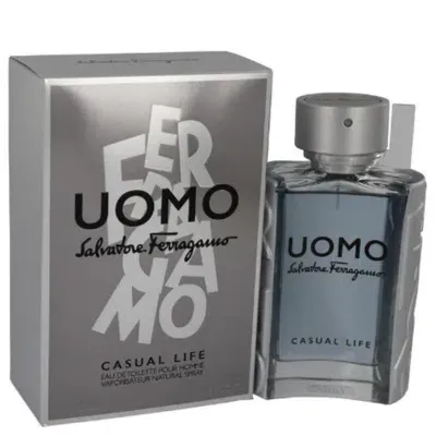 Ferragamo Uomo Casual Life Eau De Toilette Salvatore  Men's Cologne 3.4 oz In Multi