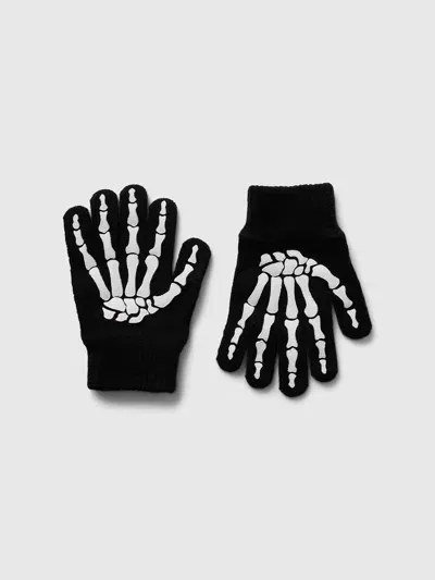 Gap Babies' Toddler Halloween Gloves In Black