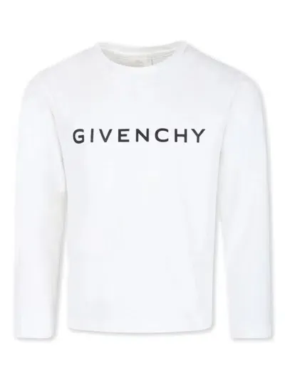 Givenchy Kids T-shirts And Polos White